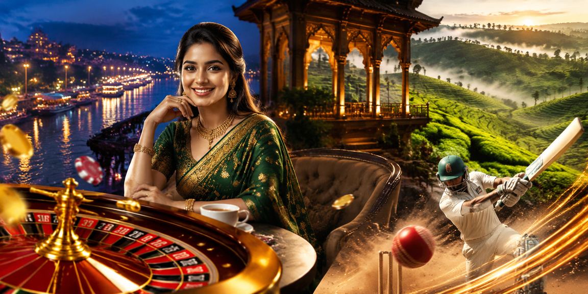বরিশালেরচা বাগান পটভূমিতে ক্রিকেট বেটিং ও লটারি প্ল্যাটফর্মের দৃশ্য